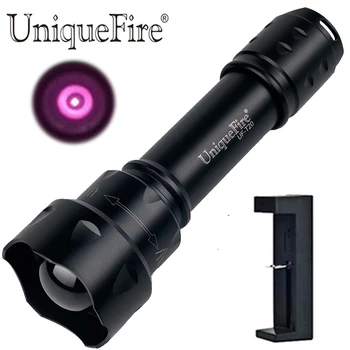 UniqueFire T20 OSRAM IR 940nm Flashlight Zoomable 3 Modes 38mm Convex Lens Flashlight Infrared Torch+One Slot USB Charger
UniqueFire T20 OSRAM IR 940nm Flashlight Zoomable 3 Modes 38mm Convex Lens Flashlight Infrared Torch+One Slot USB Charger