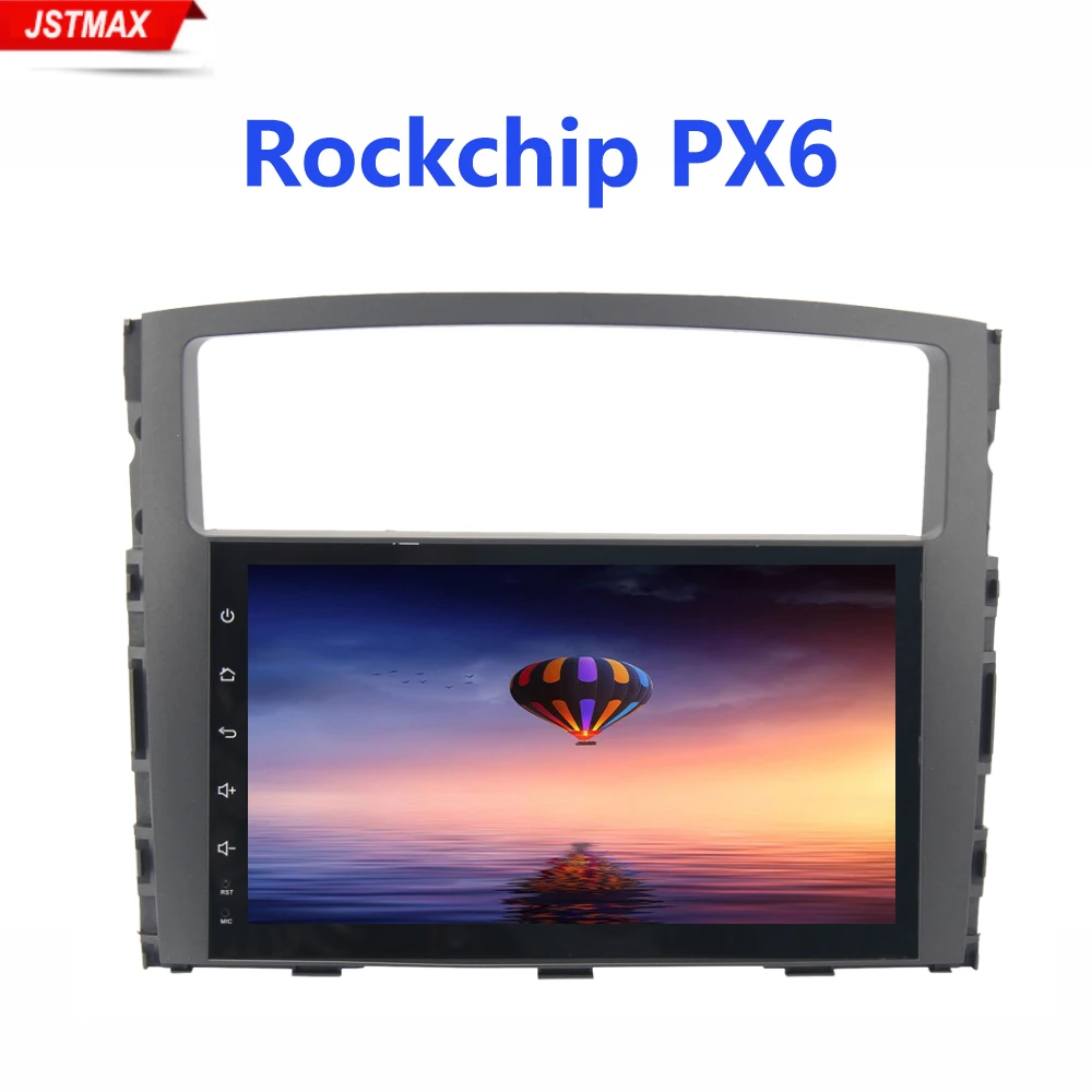 Автомобильный мультимедийный плеер 9 дюймов IPS Android 0 для Mitsubishi Pajero V97 V93 2006 2007 2008 2009