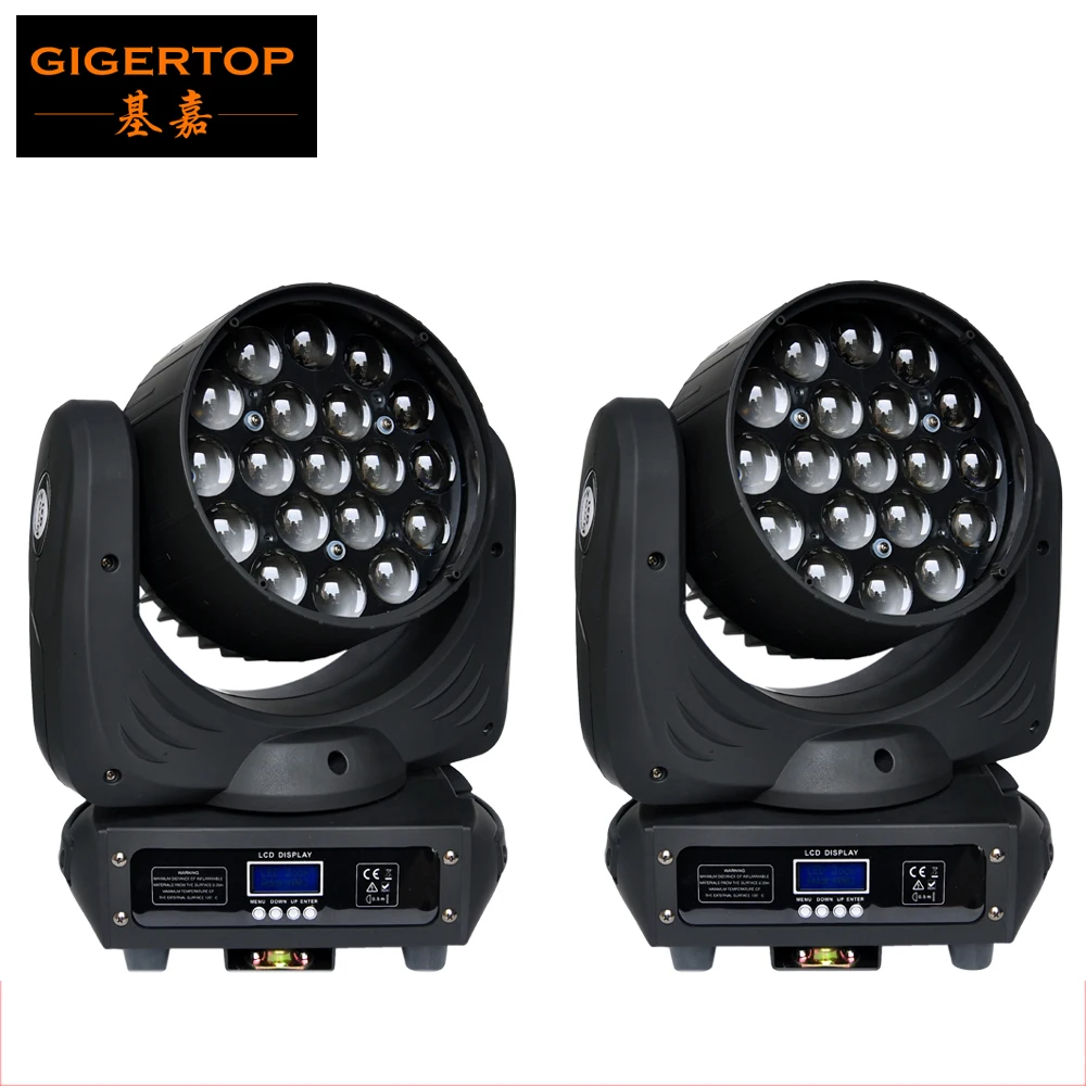 New Designed 2pcs/lot OSRAM Leds19*12W 4IN1 RGBW Zoom Function LED Moving Head Beam DMX 16chs Stage Lighting Equipment Supplier
New Designed 2pcs/lot OSRAM Leds19*12W 4IN1 RGBW Zoom Function LED Moving Head Beam DMX 16chs Stage Lighting Equipment Supplier