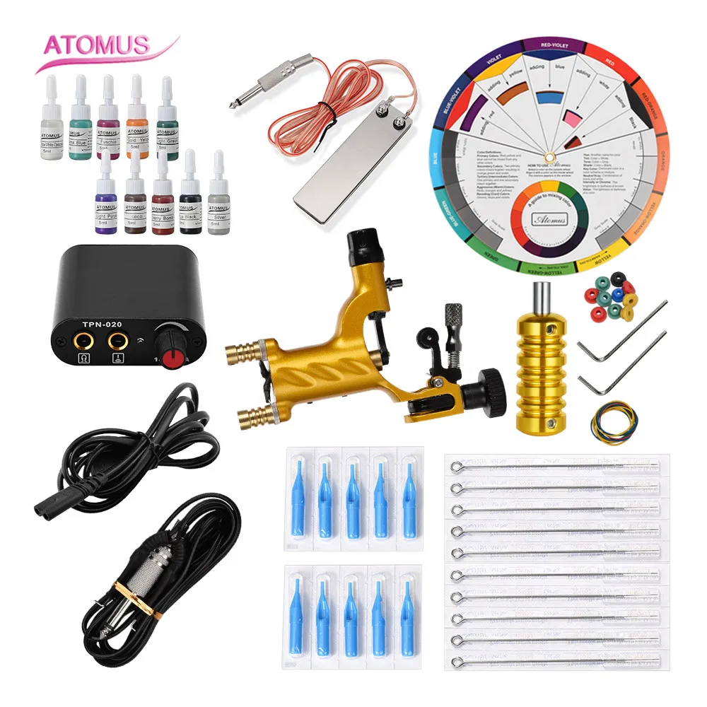 Tatoo Ink Supply Tatuaje Kit Tattoo Needle Rotativa Maquina De Tatuar Profesional Machine Tatoo Equipo Para Professional Rotary
Tatoo Ink Supply Tatuaje Kit Tattoo Needle Rotativa Maquina De Tatuar Profesional Machine Tatoo Equipo Para Professional Rotary