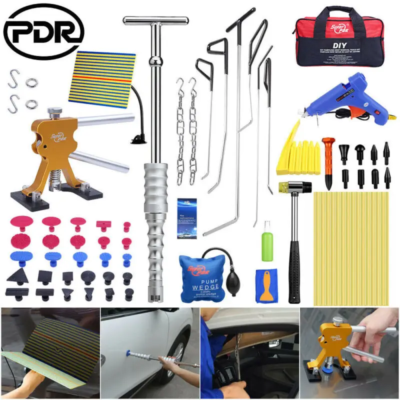PDR Car Repair Tool Set Reverse Hammer Dent Repair Tool Body Work Repair Crowbar Tool Set Dent Correction
PDR Car Repair Tool Set Reverse Hammer Dent Repair Tool Body Work Repair Crowbar Tool Set Dent Correction