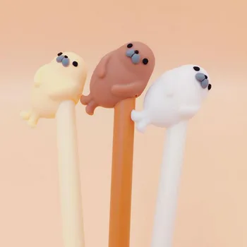4 Pcs Kawaii Sea Lions Gel Pen Marker Signature Pen Escolar Papelaria Office School Supplies Stationery Student Gift
4 Pcs Kawaii Sea Lions Gel Pen Marker Signature Pen Escolar Papelaria Office School Supplies Stationery Student Gift