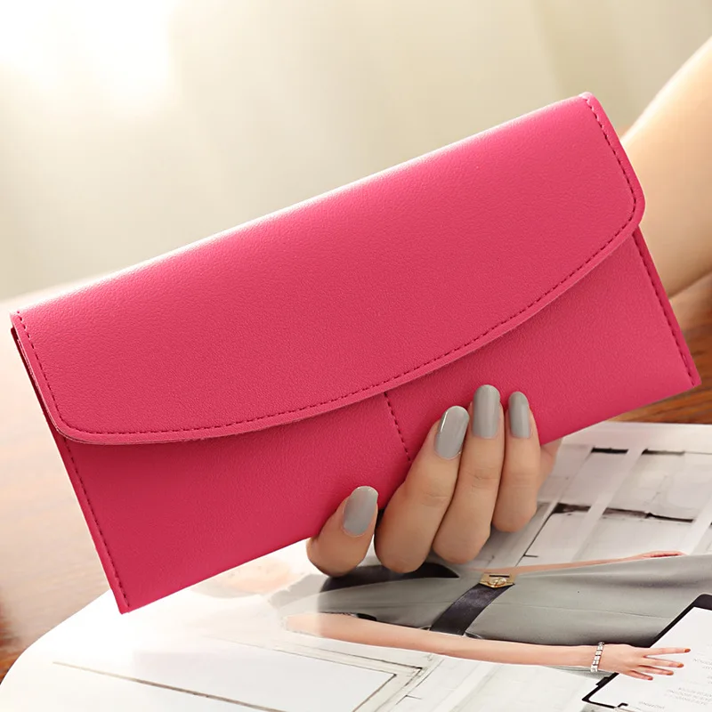 Long Simple Wallet Multi-card Multi-color Korean Version of The Lady's Wallet Female Purse with Cellphone Wallet Card Holder
Long Simple Wallet Multi-card Multi-color Korean Version of The Lady's Wallet Female Purse with Cellphone Wallet Card Holder