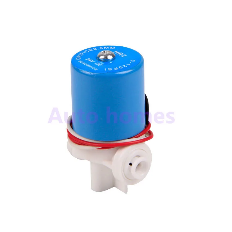2 way Plastic micro solenoid valve water dispenser 1/4" BSP 220V AC flow control for water purifier RO machine
2 way Plastic micro solenoid valve water dispenser 1/4" BSP 220V AC flow control for water purifier RO machine
