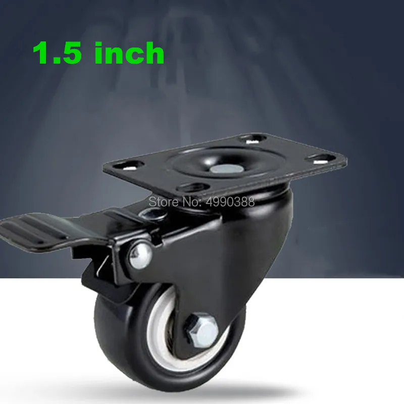 1.5 inch PU Casters/wheels With brake, Mute Furniture/Trolleys Wheel,Industrial Hardware, Export quality,High load-bearing
1.5 inch PU Casters/wheels With brake, Mute Furniture/Trolleys Wheel,Industrial Hardware, Export quality,High load-bearing