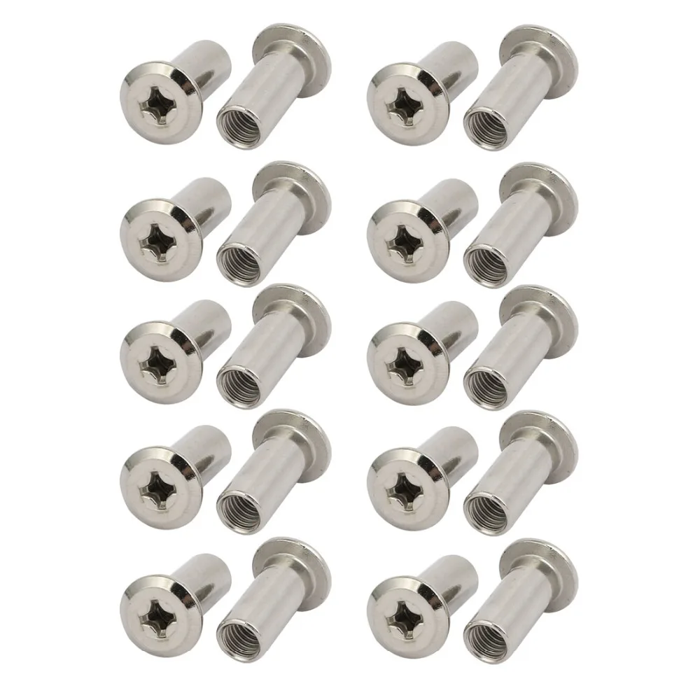 UXCELL 20PCS Carbon Steel Rivet Hex Socket Phillips Head Insert Nut Barrel Nut Silver Tone
UXCELL 20PCS Carbon Steel Rivet Hex Socket Phillips Head Insert Nut Barrel Nut Silver Tone