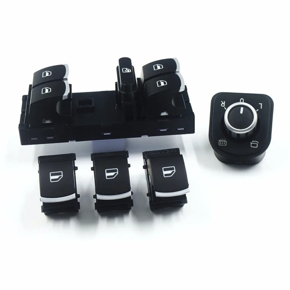 mirror switch window switch Control Button Adjust Knob for Volkswagen VW Jetta golf GTI 5 6 tiguan passat b6 B7 CC Amarok Seat
mirror switch window switch Control Button Adjust Knob for Volkswagen VW Jetta golf GTI 5 6 tiguan passat b6 B7 CC Amarok Seat
