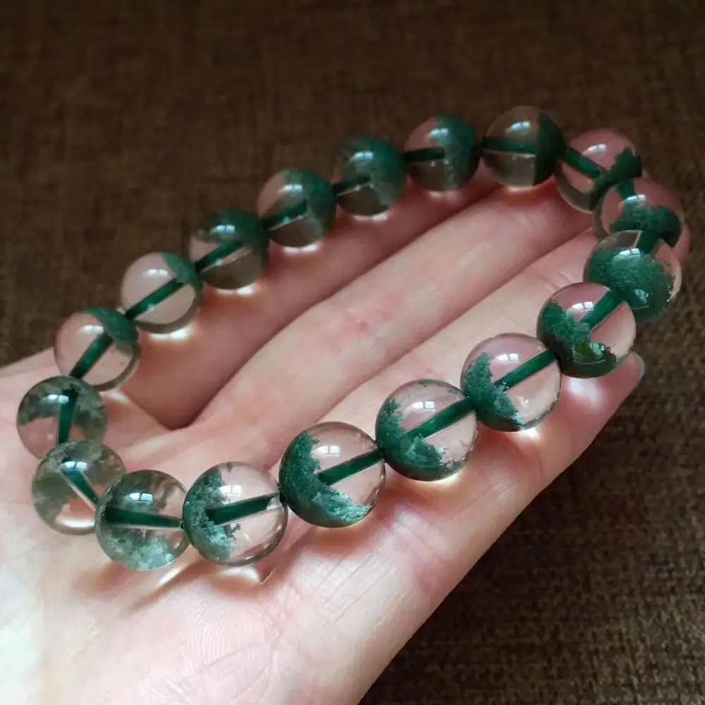 9.5mm Natural Green Phantom Quartz Clear Ghost Chlorite Crystal Round Beads AAAAA Stretch Women Men Wealthy Stone Certificate
9.5mm Natural Green Phantom Quartz Clear Ghost Chlorite Crystal Round Beads AAAAA Stretch Women Men Wealthy Stone Certificate