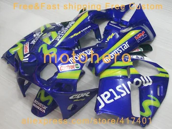 Injection molding Blue Movistar fairing for Honda CBR250RR MC22 fairings kit 1990-1994 CBR250 VN27
Injection molding Blue Movistar fairing for Honda CBR250RR MC22 fairings kit 1990-1994 CBR250 VN27