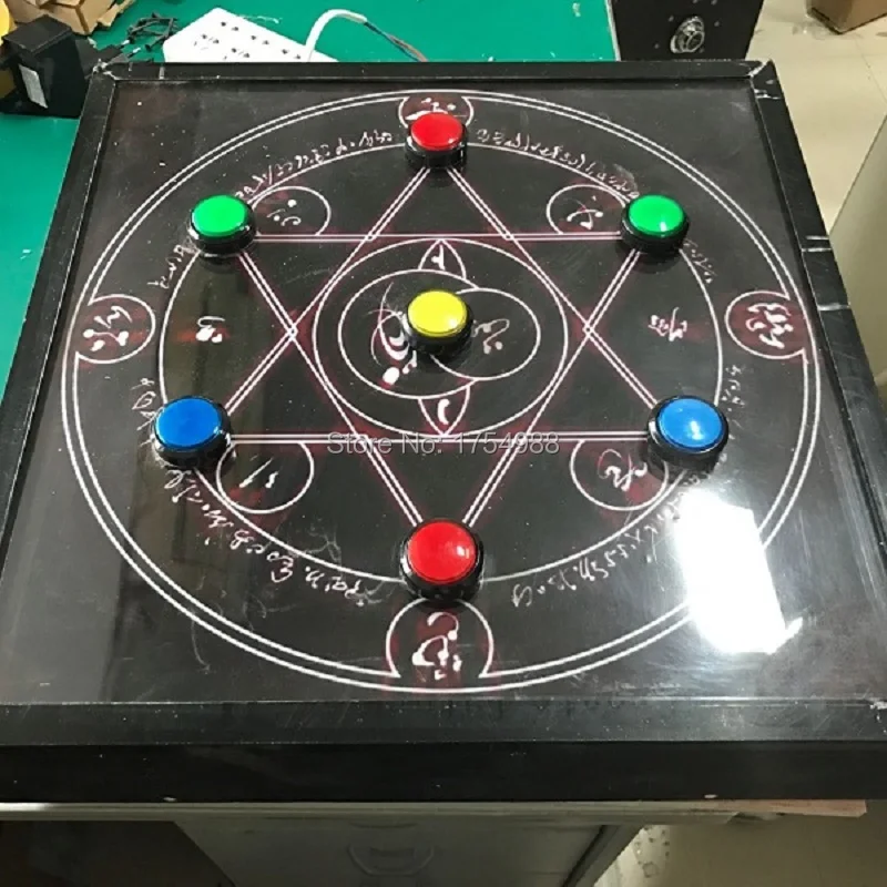 Takagism game real life escape room game 7 magic buttons press the buttons in sequence to open lock controll light or lock
Takagism game real life escape room game 7 magic buttons press the buttons in sequence to open lock controll light or lock