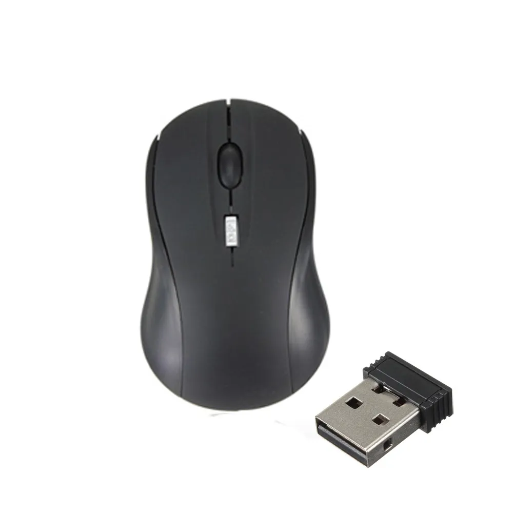 

2.4GHz 1600DPI Wireless 7Buttons Optical Mouse USB Scroll Mice for Tablet Laptop Blue Gold Green Color Mouse#YL