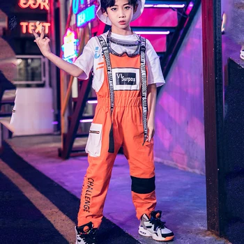 Children'S Hip Hop Jazz Dance Costumes T-Shirt Jumpsuit Boys Street Dance Clothes Children Handsome Performance Clothes DWY1609
Children'S Hip Hop Jazz Dance Costumes T-Shirt Jumpsuit Boys Street Dance Clothes Children Handsome Performance Clothes DWY1609