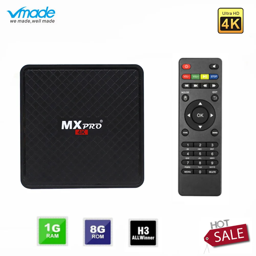 Vmade Original Smart Mini Media Player V96S Android 7.0 Allwinner-H3 H.265 Support Netflix Flixster YouTube 1GB+8GB Mini TV Box
Vmade Original Smart Mini Media Player V96S Android 7.0 Allwinner-H3 H.265 Support Netflix Flixster YouTube 1GB+8GB Mini TV Box