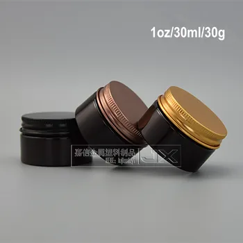 100 X 30ML/1oz Amber Tea Cream Container Jar with Metal Screw Lid Wholesale
100 X 30ML/1oz Amber Tea Cream Container Jar with Metal Screw Lid Wholesale