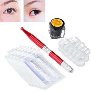 1Set Microblading Permanent 3D Makeup Eyebrow Tattoo Needle Pen Ink Pigment Kit Fashion LBC May18 Drop Shipping
1Set Microblading Permanent 3D Makeup Eyebrow Tattoo Needle Pen Ink Pigment Kit Fashion LBC May18 Drop Shipping