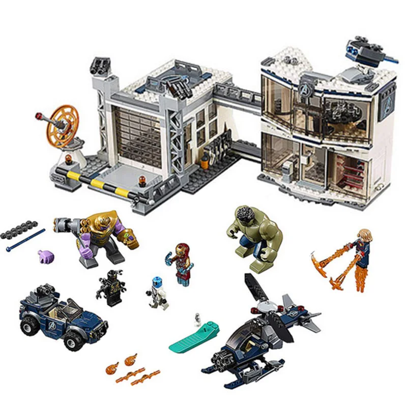 In Stock Legoing MARVEL 76131 Avengers Compound Battle Super Heroes Building Blocks Bricks Kids Birthday Gifts Children Toys
In Stock Legoing MARVEL 76131 Avengers Compound Battle Super Heroes Building Blocks Bricks Kids Birthday Gifts Children Toys