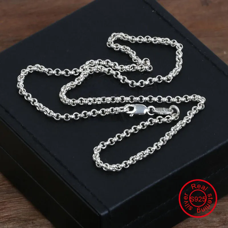 4mm chain Men Women 100% 925 sterling silver necklace pendant 925 fine Vintage jewelry New Arrival Thai silver sports GN88
4mm chain Men Women 100% 925 sterling silver necklace pendant 925 fine Vintage jewelry New Arrival Thai silver sports GN88