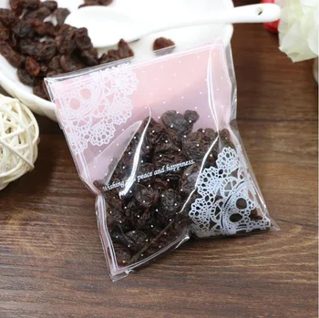 100Pcs Pink Pretty Lace Cookie Packing Bag,Self-adhesive Plastic Bags,Baking Package Bags,Small Jewelry Packaging Bags
100Pcs Pink Pretty Lace Cookie Packing Bag,Self-adhesive Plastic Bags,Baking Package Bags,Small Jewelry Packaging Bags