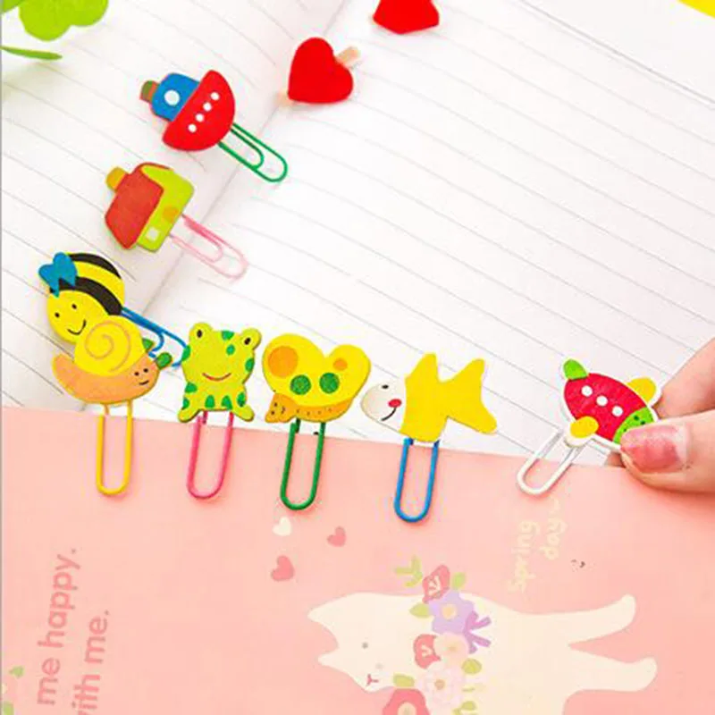 12 Pcs Creative Bookmark Korean Version Painted Wooden Cartoon Paperclip Cute Animal Paperclip School Office Supplies Stationery
12 Pcs Creative Bookmark Korean Version Painted Wooden Cartoon Paperclip Cute Animal Paperclip School Office Supplies Stationery