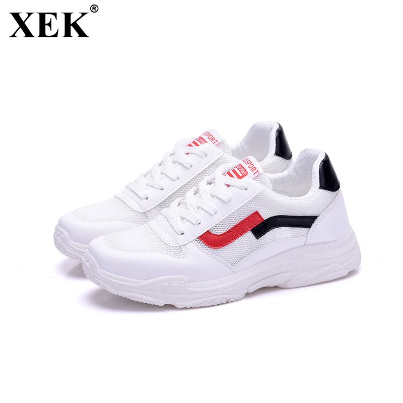 XEK 2018 Retro Air Mesh Women Shoes Summer Women's White High Platform Sneakers Women Femme Sneakers Krasovki Footwear JH260
XEK 2018 Retro Air Mesh Women Shoes Summer Women's White High Platform Sneakers Women Femme Sneakers Krasovki Footwear JH260