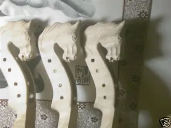 Rare 3pcs hand carved white violin Horse head 4/4 #6383,musical instrument part
Rare 3pcs hand carved white violin Horse head 4/4 #6383,musical instrument part