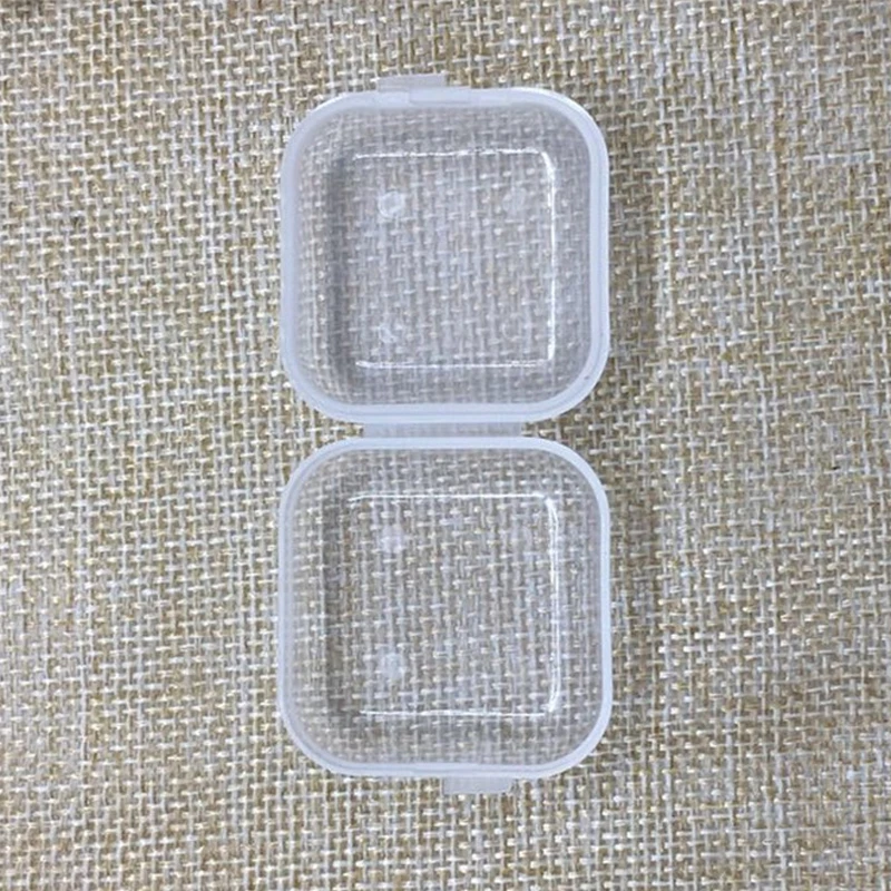 50PCS Clear Plastic Jewelry Bead Storage earplugs Box Small Container Jars With Rectangle Drug Container Travel Family Factory
50PCS Clear Plastic Jewelry Bead Storage earplugs Box Small Container Jars With Rectangle Drug Container Travel Family Factory