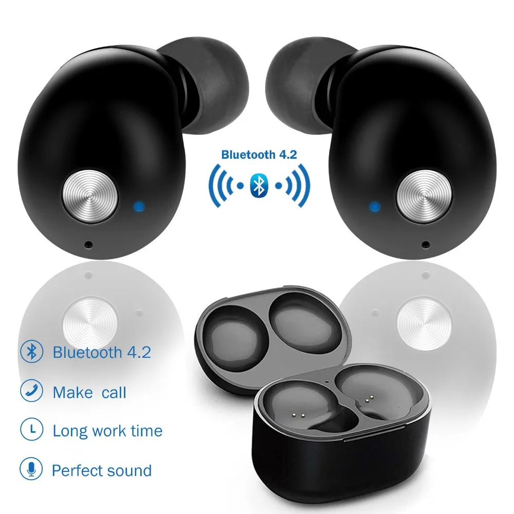 Mini Bluetooth Headset Air Earbuds Wireless Earphone Headset for iPhone Android 6/7/8/PLUS X XS XR XS Max Sumsung LG
Mini Bluetooth Headset Air Earbuds Wireless Earphone Headset for iPhone Android 6/7/8/PLUS X XS XR XS Max Sumsung LG