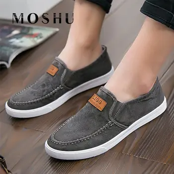 Fashion Summer Men Canvas Flats Shoes Breathable Casual Sneakers Slip On Solid Comfortable Chaussure Homme
Fashion Summer Men Canvas Flats Shoes Breathable Casual Sneakers Slip On Solid Comfortable Chaussure Homme