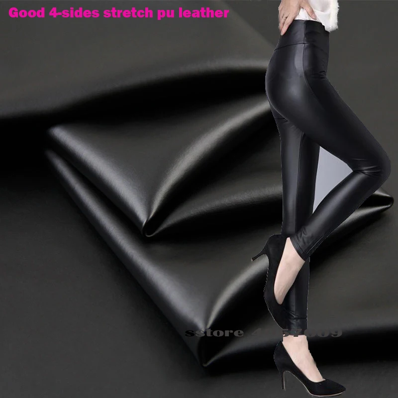 Good Black PU Leather Faux Leather Fabric 4-Side Elastic Bright Synthetic Leather Fabric Sewing Patchwork Diy Pants 69*50cm 1pcs
Good Black PU Leather Faux Leather Fabric 4-Side Elastic Bright Synthetic Leather Fabric Sewing Patchwork Diy Pants 69*50cm 1pcs