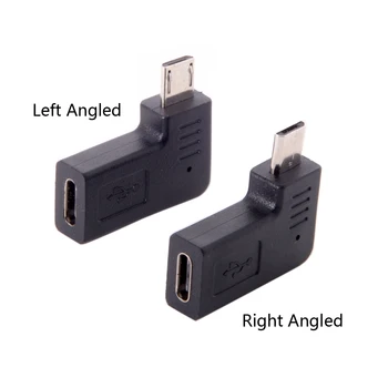 10pcs/lot USB-C Type-C Female to Micro USB 2.0 5Pin Male Data Adapter 90 Degree Left & Right Angled Type
10pcs/lot USB-C Type-C Female to Micro USB 2.0 5Pin Male Data Adapter 90 Degree Left & Right Angled Type