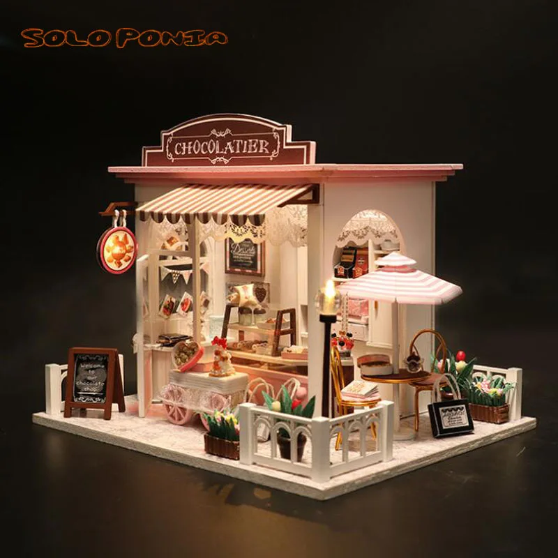 DIY Wooden House Miniaturas with Furniture DIY Miniature House Dollhouse Toys for Children Christmas and Birthday Gifts
DIY Wooden House Miniaturas with Furniture DIY Miniature House Dollhouse Toys for Children Christmas and Birthday Gifts