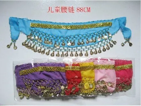 Kids Belly Dance Coin Belt Hip Scarf Skirt Wrap Girls Bollywood Dancing Costume 12pcs/lot Free Shipping
Kids Belly Dance Coin Belt Hip Scarf Skirt Wrap Girls Bollywood Dancing Costume 12pcs/lot Free Shipping