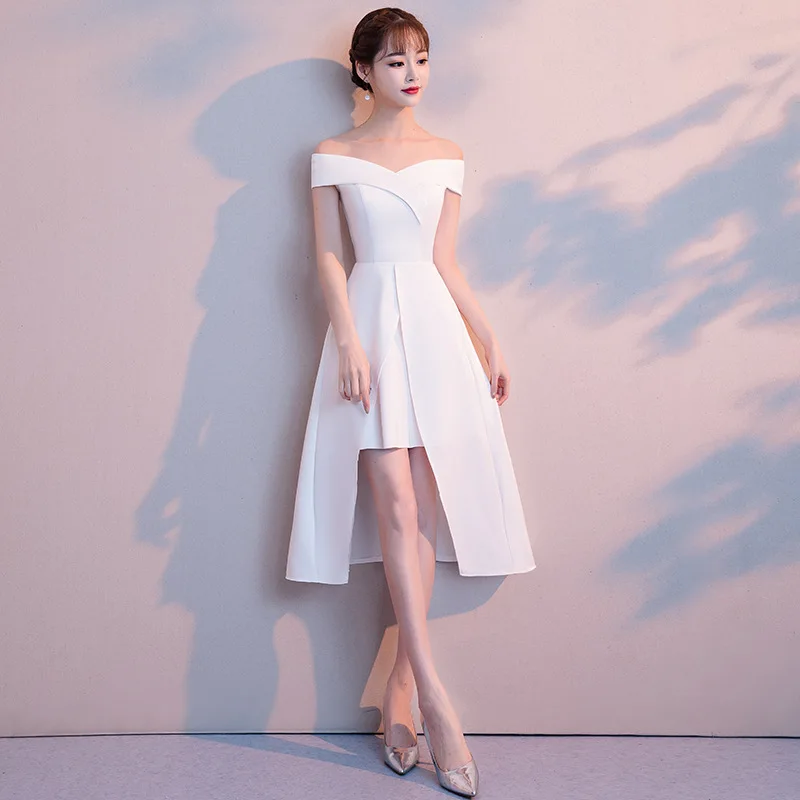 White Women Slim A-Line Cheongsam Sexy Mini Improved Banquet Dresses Graduation Beauty Evening Dress Exquisite Princess Vestidos
White Women Slim A-Line Cheongsam Sexy Mini Improved Banquet Dresses Graduation Beauty Evening Dress Exquisite Princess Vestidos