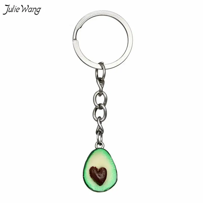 Julie Wang 1pc 3D Soft Pottery Avocado Heart shape Keychain Couples Jewelry Key Chain Keyring Bag Decor Jewelry Gifts Women Men
Julie Wang 1pc 3D Soft Pottery Avocado Heart shape Keychain Couples Jewelry Key Chain Keyring Bag Decor Jewelry Gifts Women Men