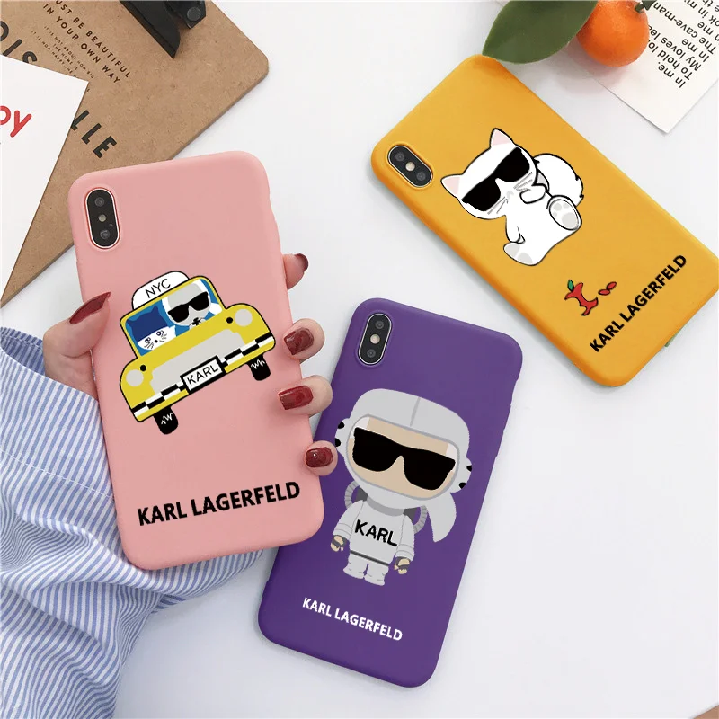 Fashion Karl Lagerfeld Soft Silicon Colorful Case For iPhone 7 Plus 8 6 6S Plus 5 5S SE Capa For iPhone 11 Pro XS Max X XR Cover
Fashion Karl Lagerfeld Soft Silicon Colorful Case For iPhone 7 Plus 8 6 6S Plus 5 5S SE Capa For iPhone 11 Pro XS Max X XR Cover