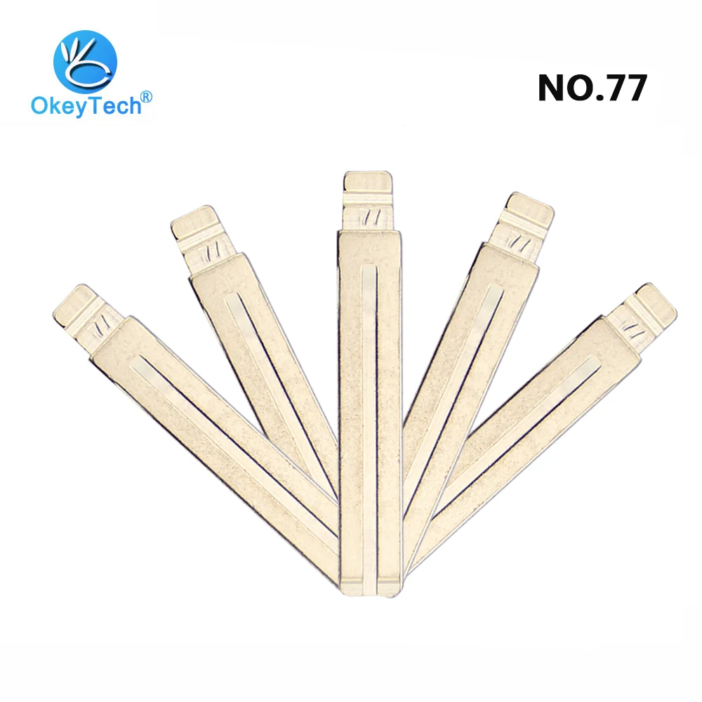 OkeyTech 10pcs/lot NO.77 KD Car Flip Folding Key Blade Auto Remote Control Metal Uncut Blank #77 for New Wuling 6390
OkeyTech 10pcs/lot NO.77 KD Car Flip Folding Key Blade Auto Remote Control Metal Uncut Blank #77 for New Wuling 6390