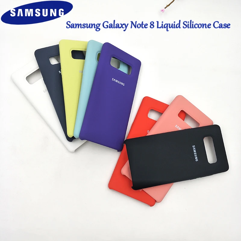 Original Samsung Note 8 Official Liquid Silicone Cover Silky Soft-Touch Finish Back Protective Case For Galaxy Note 8 6.3 Inch
Original Samsung Note 8 Official Liquid Silicone Cover Silky Soft-Touch Finish Back Protective Case For Galaxy Note 8 6.3 Inch