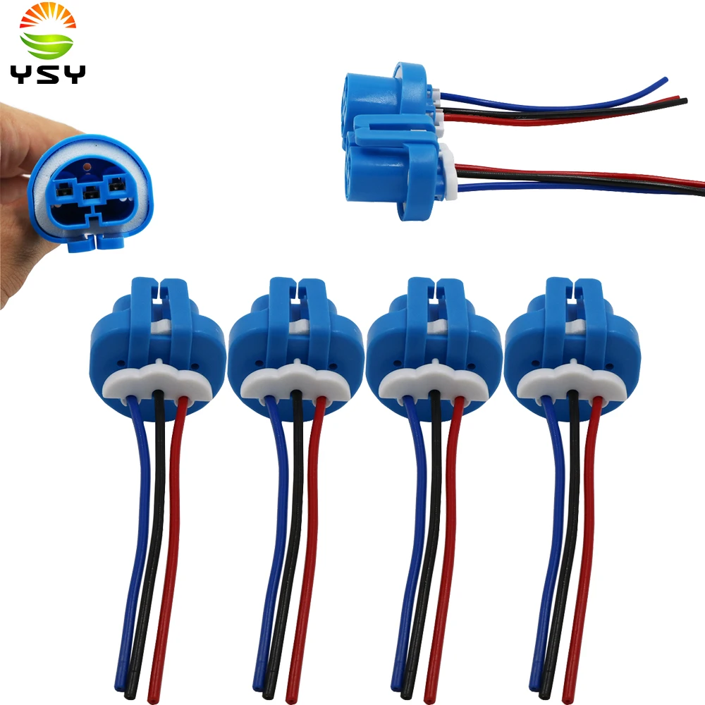 YSY 4pcs HID Connector 9007 Xenon Light Plug Female Adapter HB5 Halogen Bulb Socket Plug wire harness
YSY 4pcs HID Connector 9007 Xenon Light Plug Female Adapter HB5 Halogen Bulb Socket Plug wire harness