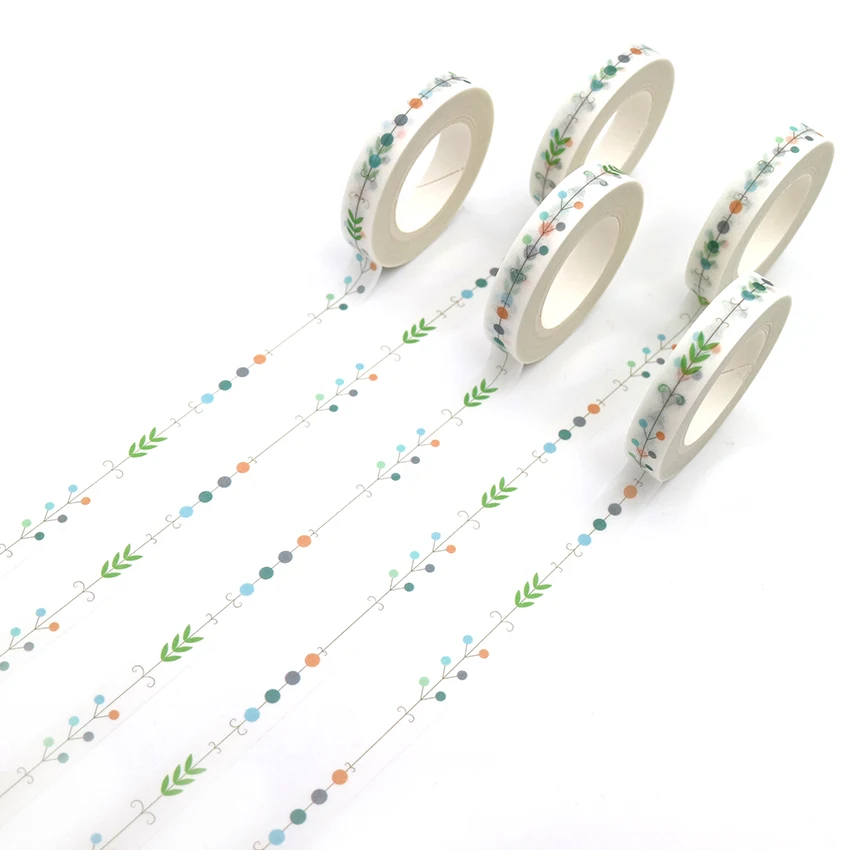 1 PCS Creative Washi Tape Leaf Pattern DIY Decorative Adhesive Masking Tape Paper Tape 10m*8mm
1 PCS Creative Washi Tape Leaf Pattern DIY Decorative Adhesive Masking Tape Paper Tape 10m*8mm