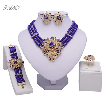 Fani fashion african beads jewelry set women customer dubai gold color jewelry set Wholesale nigerian wedding Brand jewelry set
Fani fashion african beads jewelry set women customer dubai gold color jewelry set Wholesale nigerian wedding Brand jewelry set