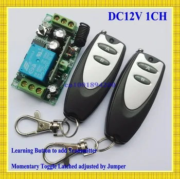 12V1CH 200M AB Button RF wireless remote control switch system1Receiver /switch &1Transmitter/ Non/Self-Latched/Latched
12V1CH 200M AB Button RF wireless remote control switch system1Receiver /switch &1Transmitter/ Non/Self-Latched/Latched