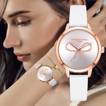 Relogio Femino 2019 New 3d Bow Rose Gold Girl Wristwatch Ladies Creative Leather Quartz Women Dress Watches Drop Shipping Clock
Relogio Femino 2019 New 3d Bow Rose Gold Girl Wristwatch Ladies Creative Leather Quartz Women Dress Watches Drop Shipping Clock