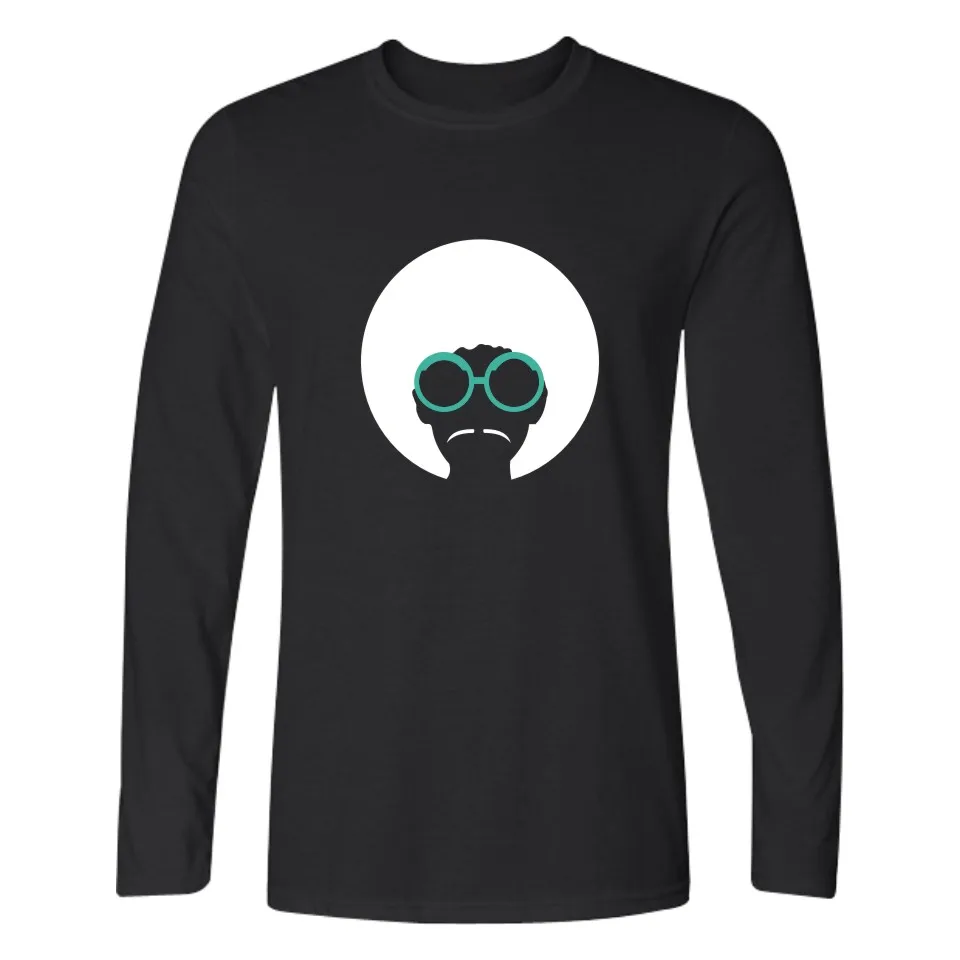 Мужская футболка с длинным рукавом универсальная из хлопка|fashion t-shirt|casual t-shirtmen long