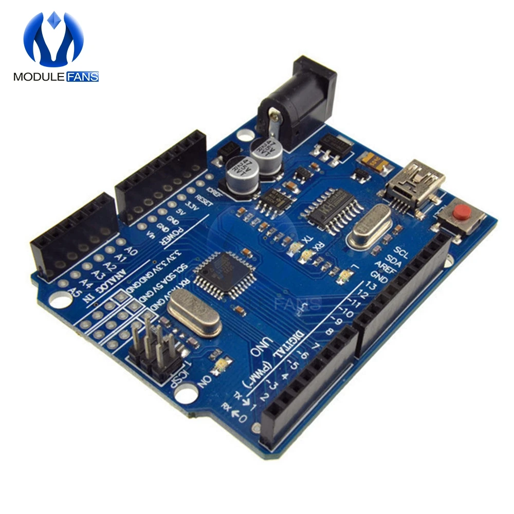 Mini USB Board Microcontroller UNO R3 ATmega328P CH340G Board CH340 Replace ATmega16U2 Without USB Cable One
Mini USB Board Microcontroller UNO R3 ATmega328P CH340G Board CH340 Replace ATmega16U2 Without USB Cable One