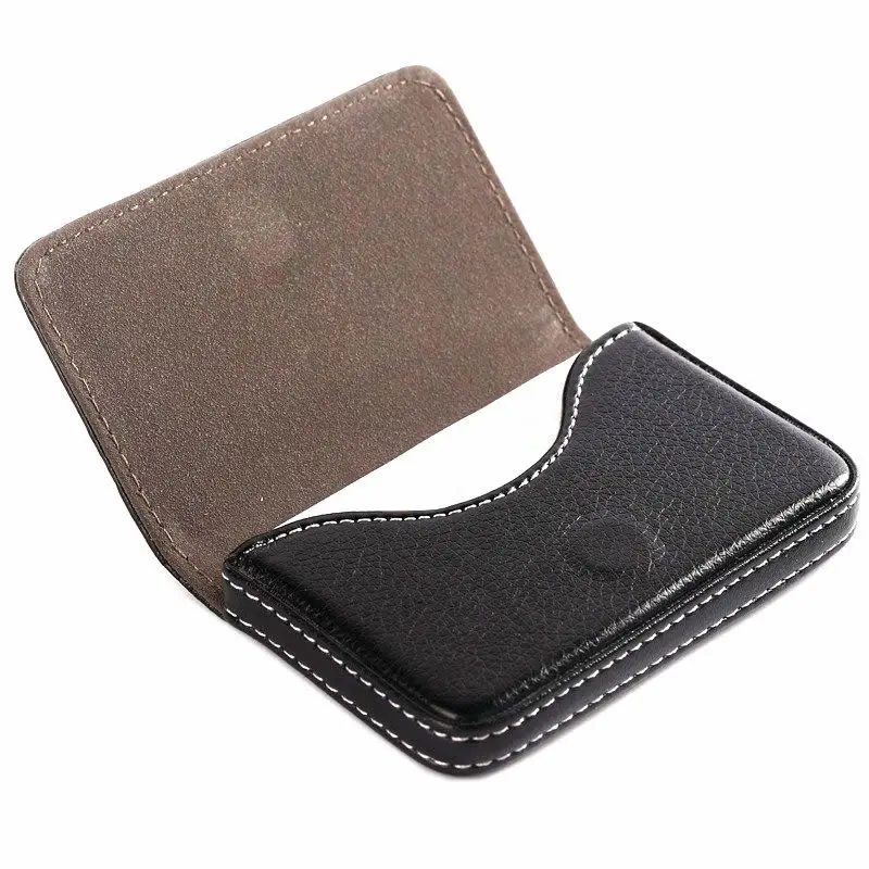 Creative Casual PU leather Business Card Case Holder Metal Box Cover Credit Men Business Card Holder Card Metal Wallet
Creative Casual PU leather Business Card Case Holder Metal Box Cover Credit Men Business Card Holder Card Metal Wallet