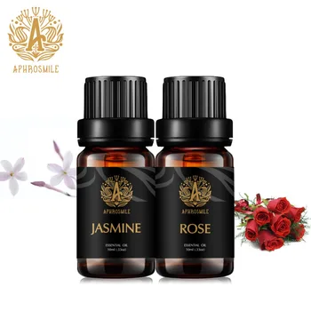 Brand New 10ml Pure Essential Oils For Aromatherapy Diffusers Aroma Oil Jasmine Rose 2 Flavors/Set Hot Sale Skin Brightening Oil
Brand New 10ml Pure Essential Oils For Aromatherapy Diffusers Aroma Oil Jasmine Rose 2 Flavors/Set Hot Sale Skin Brightening Oil