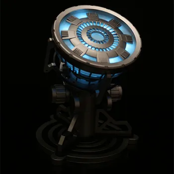 Legend 1:1 Scale The Avengers Superheros Ironman Anime Iron Man Arc Reactor With LED Light PVC Action Figure Kids Toys Doll 14cm
Legend 1:1 Scale The Avengers Superheros Ironman Anime Iron Man Arc Reactor With LED Light PVC Action Figure Kids Toys Doll 14cm