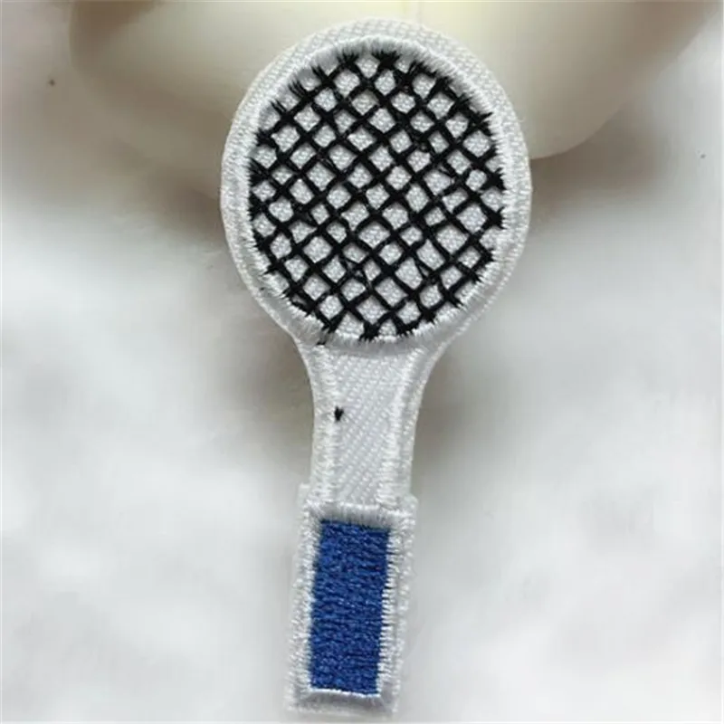 Clothing diy embroidery Tennis racket badge iron on patch deal with it biker patches for clothes stickers fabric free shipping
Clothing diy embroidery Tennis racket badge iron on patch deal with it biker patches for clothes stickers fabric free shipping