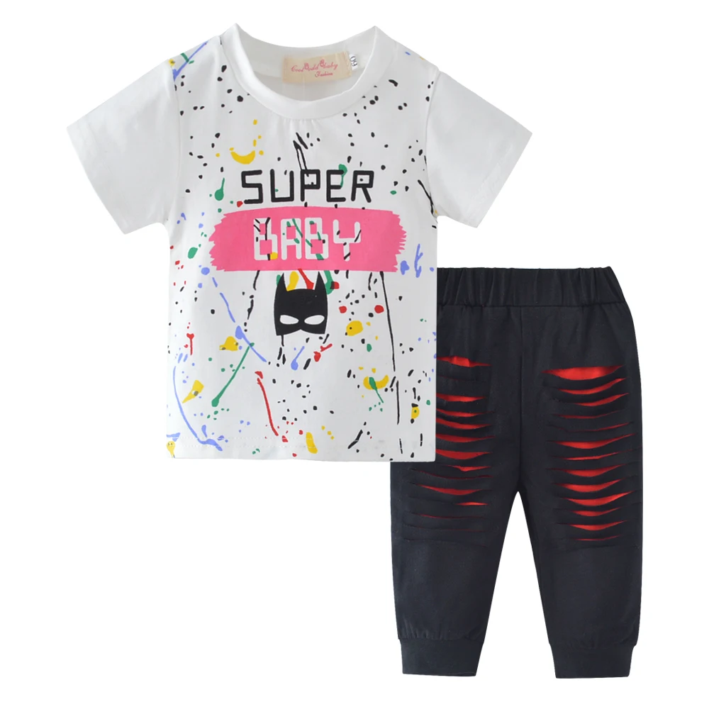 2019 New style summer baby boy clothing sets cotton short sleeve t-shirt + pants baby girl clothes newborn 2pcs sport suit
2019 New style summer baby boy clothing sets cotton short sleeve t-shirt + pants baby girl clothes newborn 2pcs sport suit