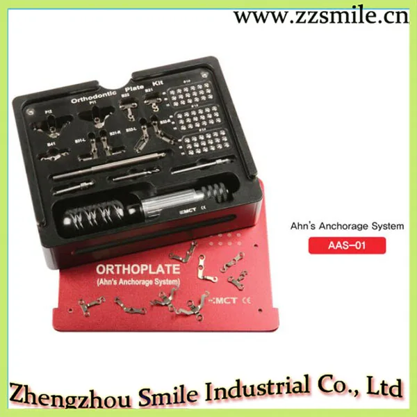 Promotion Original MCT AAS-01 Titanium Anchorage System Orthodontic Plate Kit
Promotion Original MCT AAS-01 Titanium Anchorage System Orthodontic Plate Kit